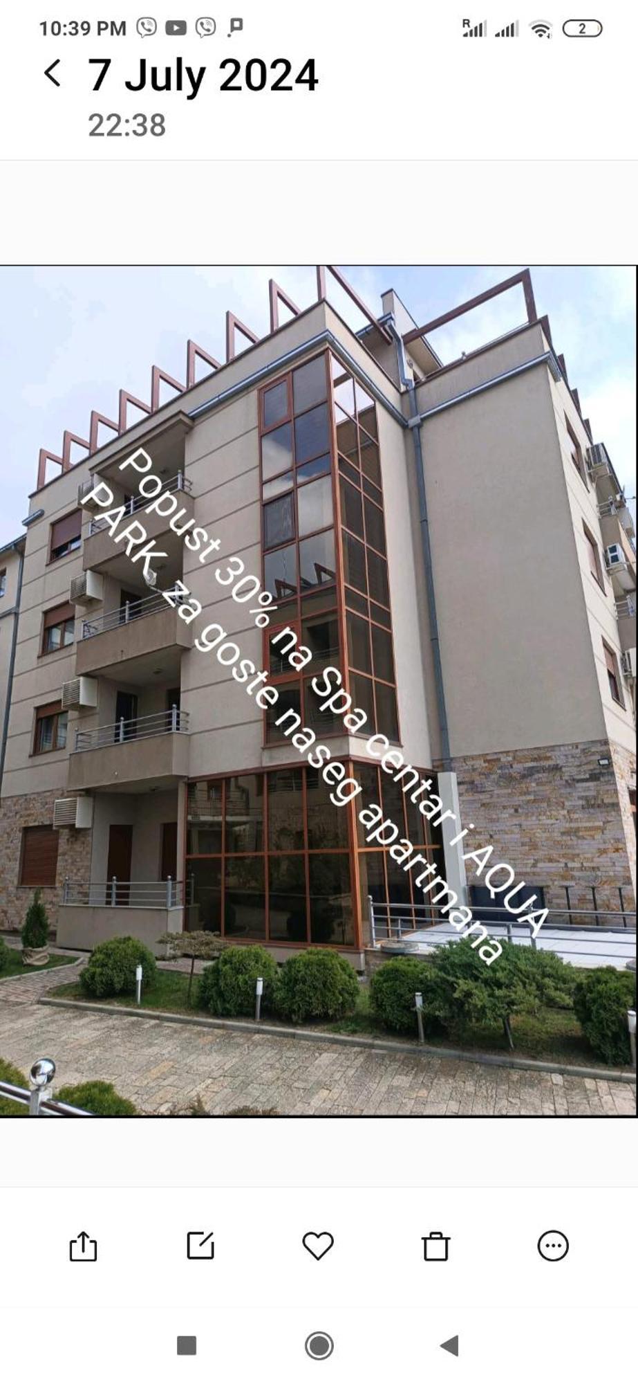 Nektar 88 Apartment Vrnjacka Banja Ngoại thất bức ảnh